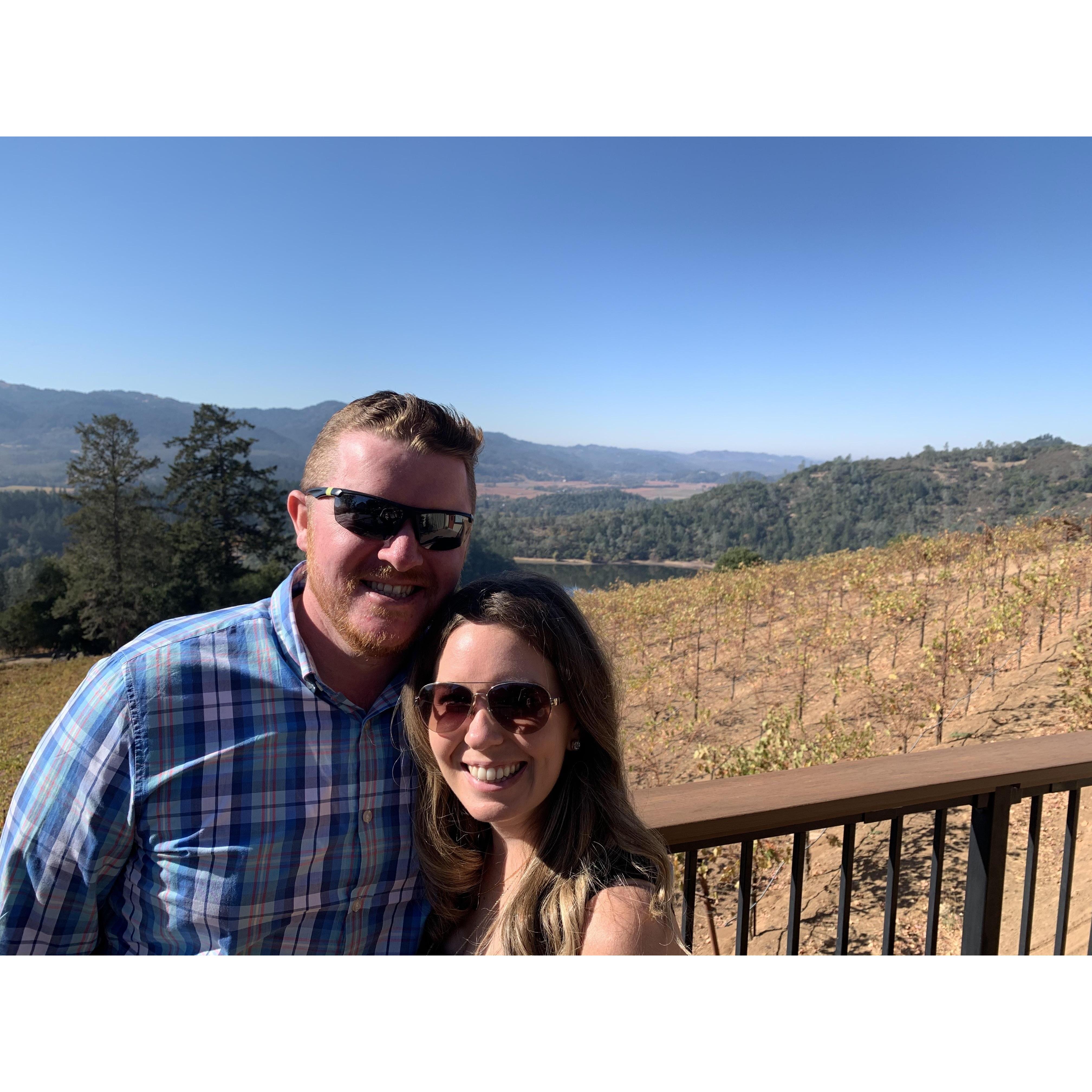 One of our favorite wineries, Burgess in Napa Valley, CA