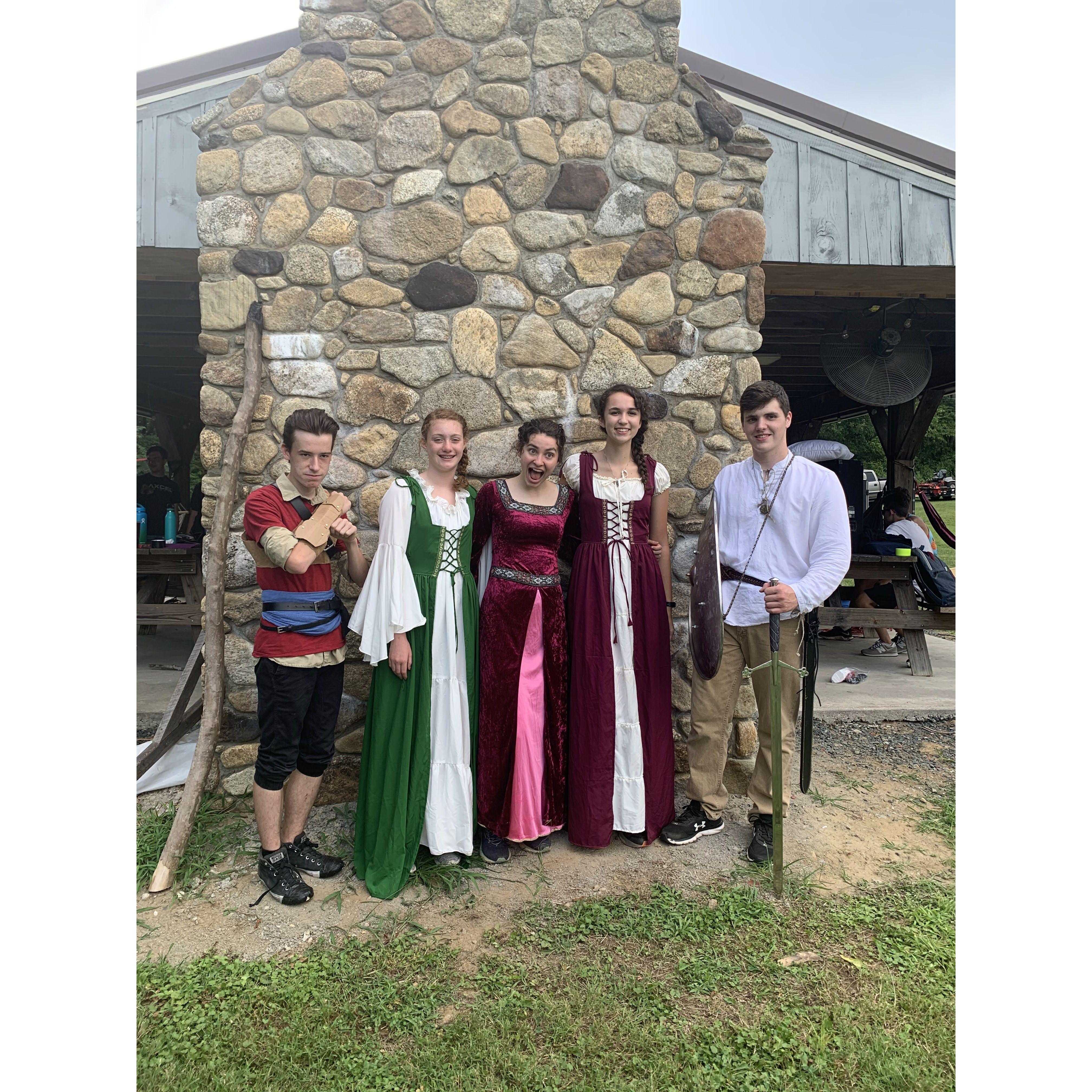 Renaissance fair Camp 2020