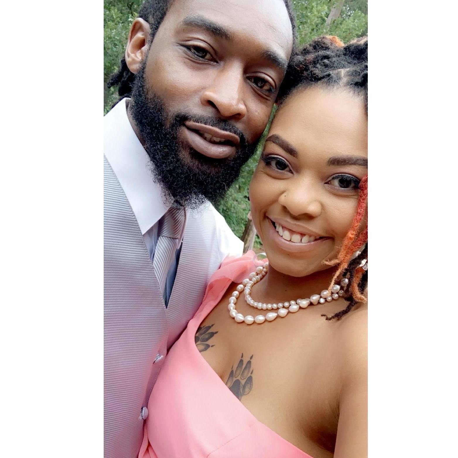 October 2019
I was in a wedding this day, he was my plus 1. (I caught the bouquet :-) )