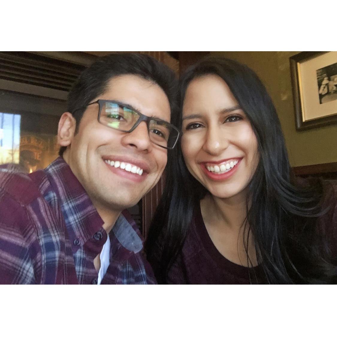 Our first date as "boyfriend and girlfriend" :)
