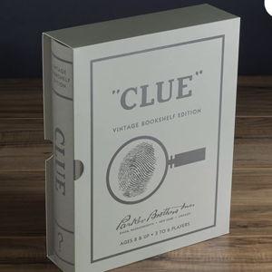 WS Game Company Clue Vintage Bookshelf Edition