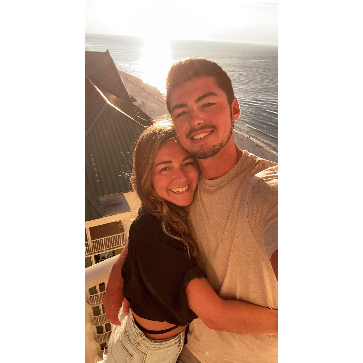 Our first vacation together!