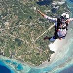 Skydive from above
