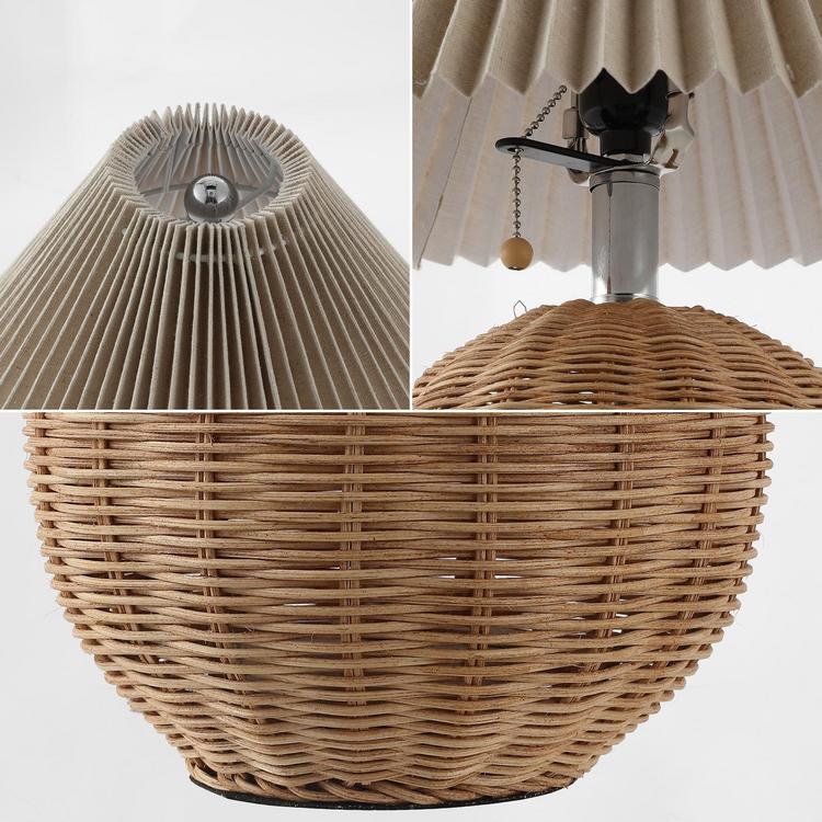 JONATHAN Y, Aksel Coastal Scandinavian Sphere LED Table Lamp | Zola