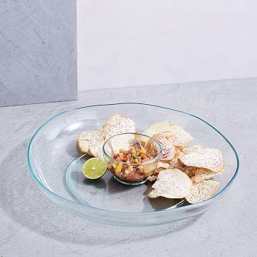 Acrylic Chip + Dip Set- Light Blue