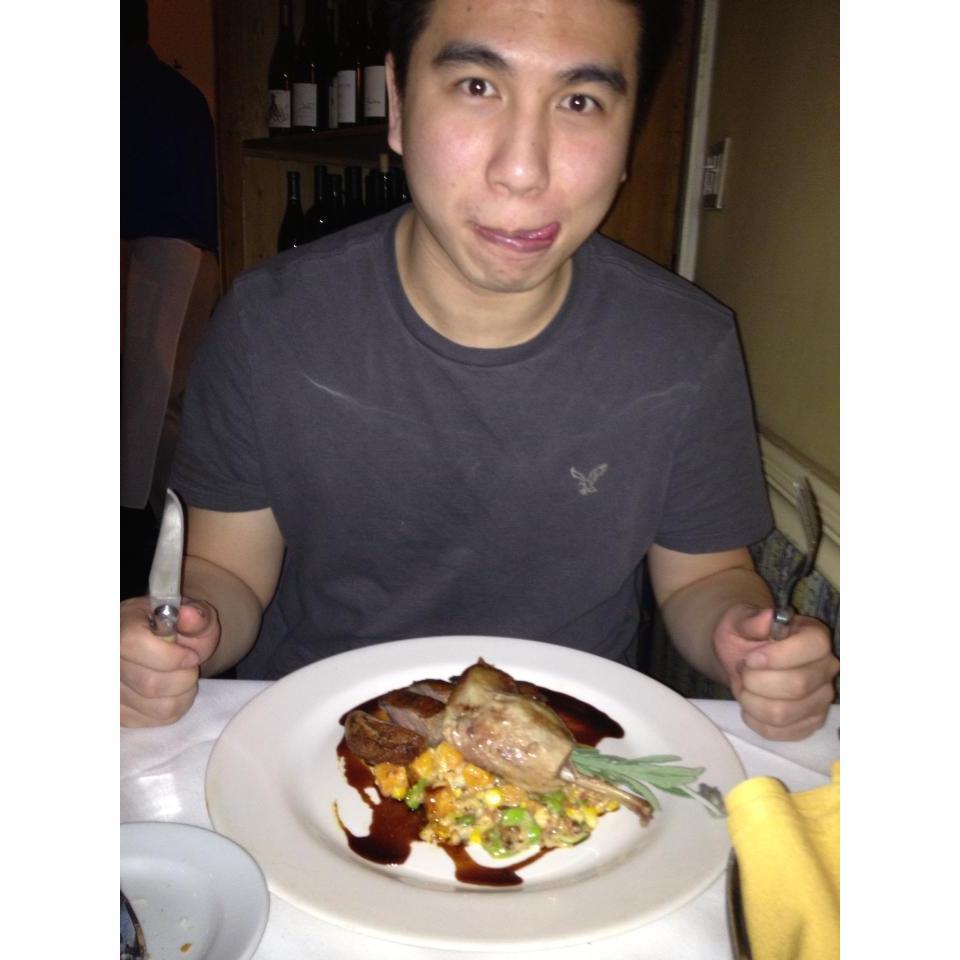 We ate
