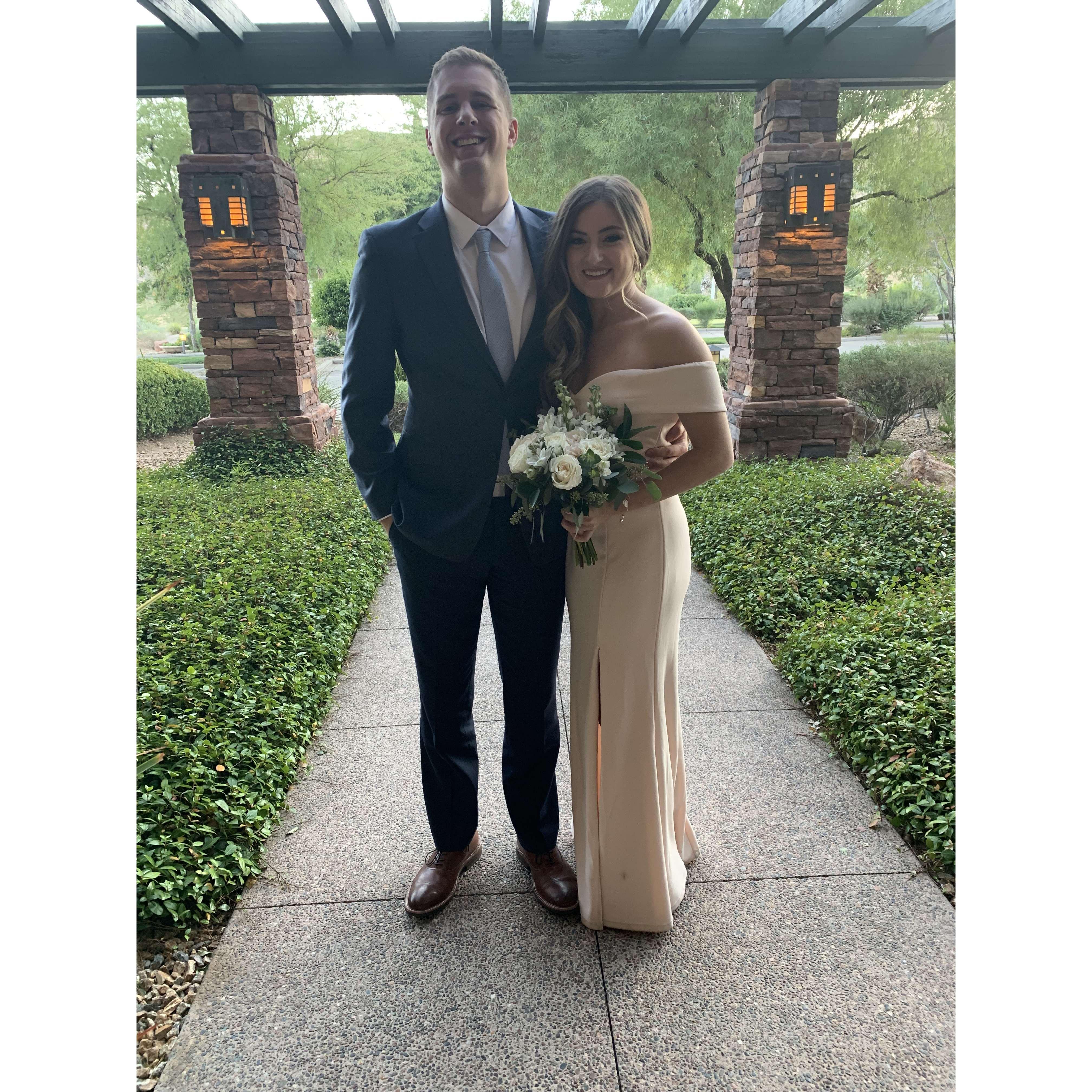 My sister, Cassidy's, wedding!