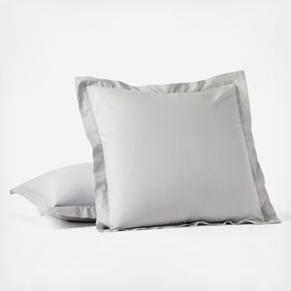 300-Thread Count Organic Percale Euro Sham