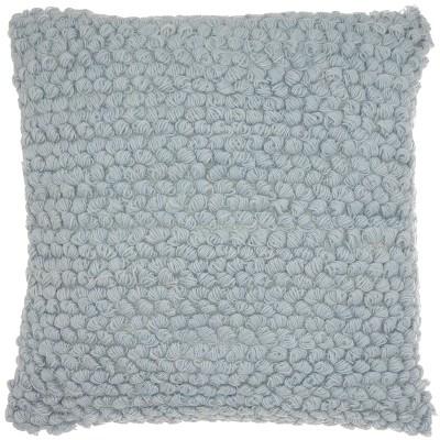 Thin Group Loops Oversize Square Throw Pillow Blue - Mina Victory