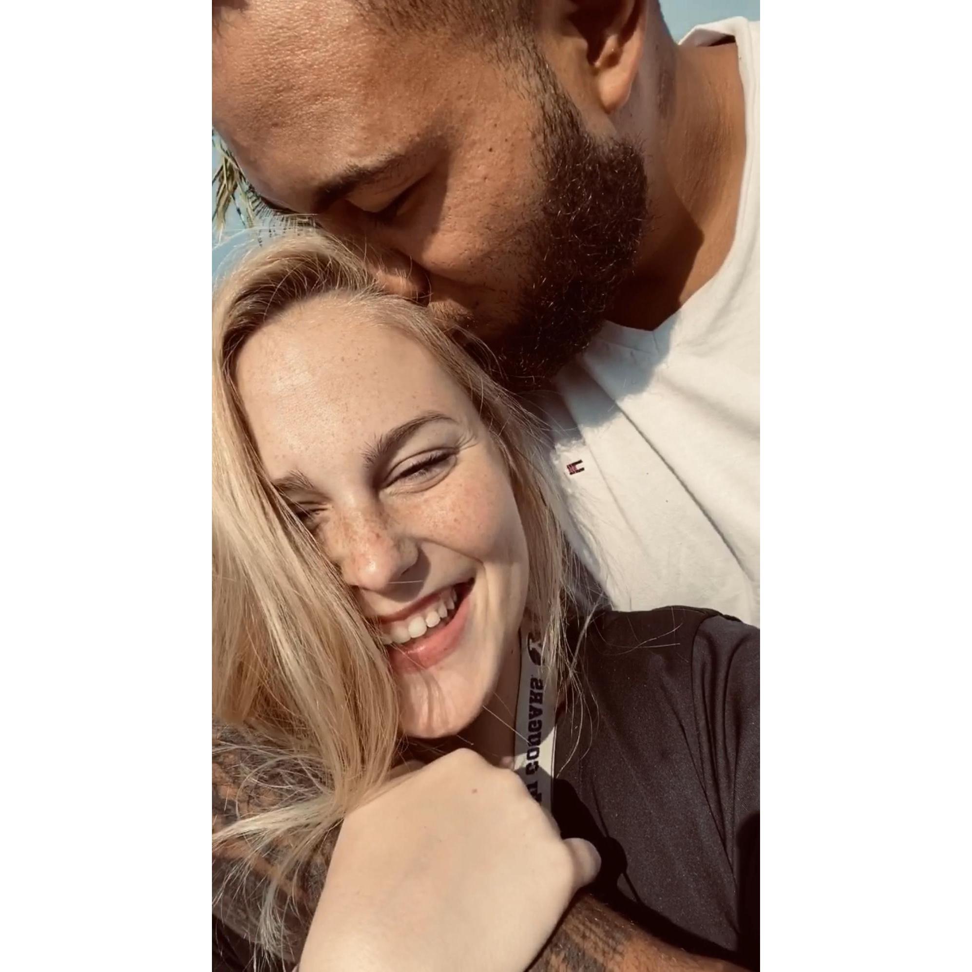 i was leaving for Cali this morning and Patrick wanted me to come say bye. it was one of the first times i remember never wanting to leave his side.