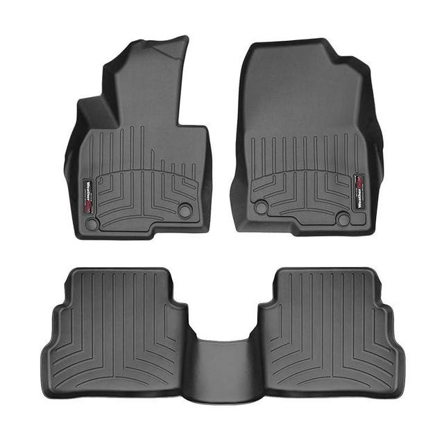 WeatherTech Custom Fit FloorLiners for Mazda CX-5-1st & 2nd Row (4411871-444192), Black
