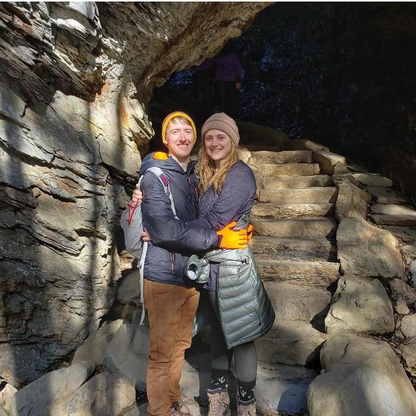 Anywhere with you is best. A little hike in the Great Smoky Mountains