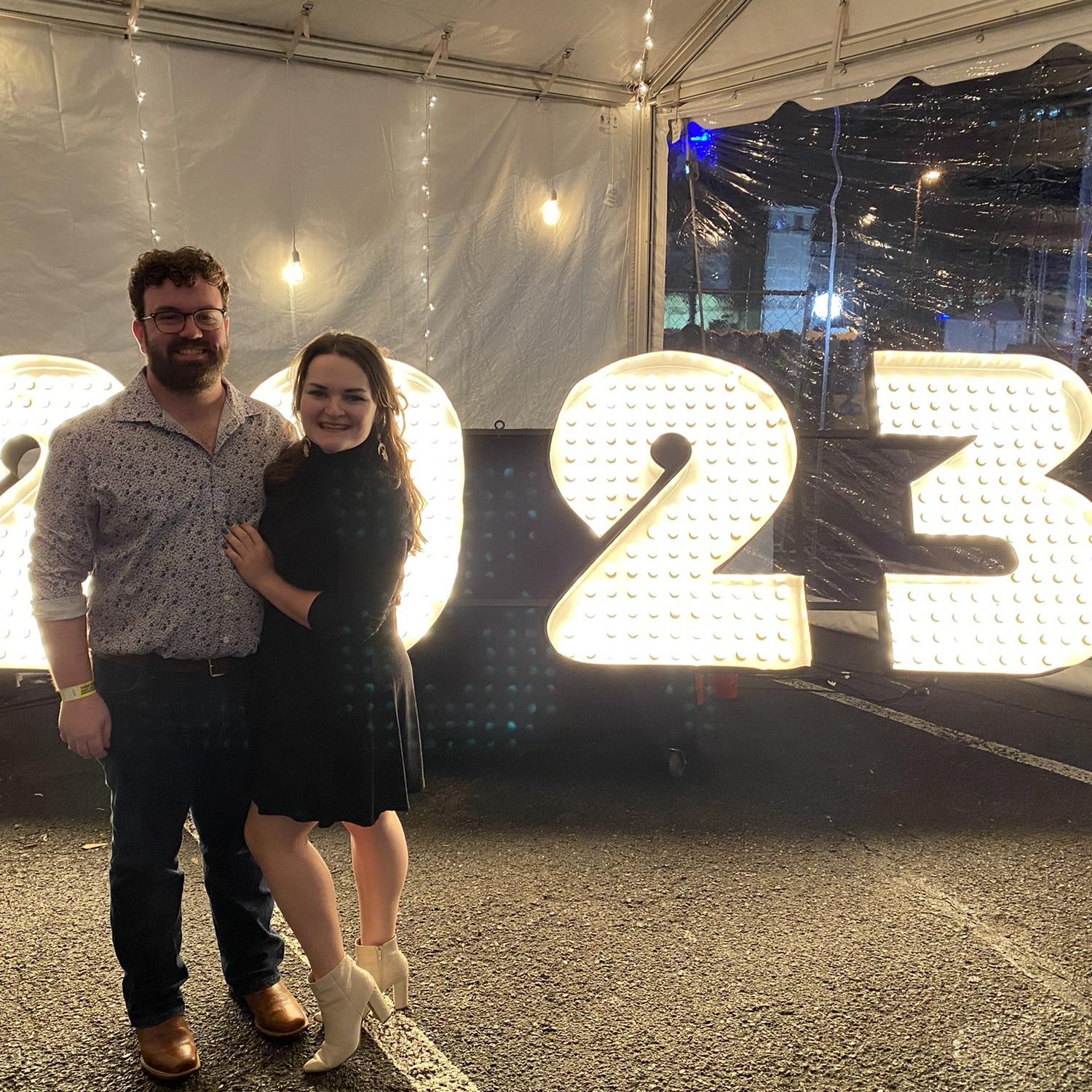January 2023: our first night out on the town in Nashville, we saw Brooks & Dunn and the Zac Brown Band at the Nashville New Years Eve festivities
