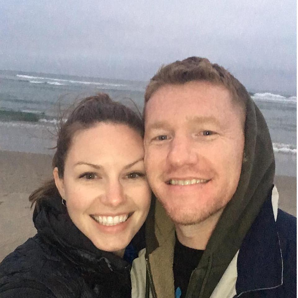 Beach happiness.