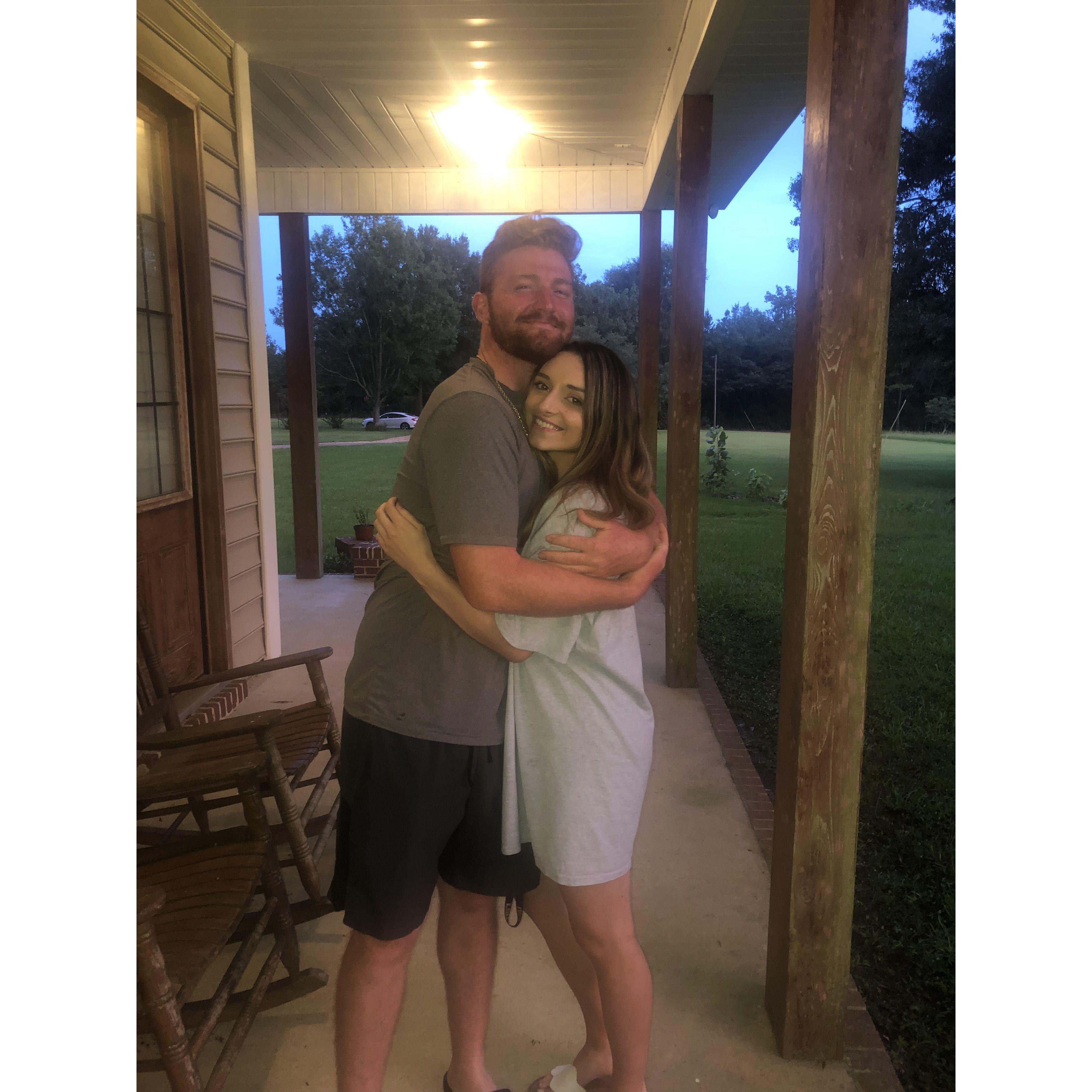 Our first picture together!