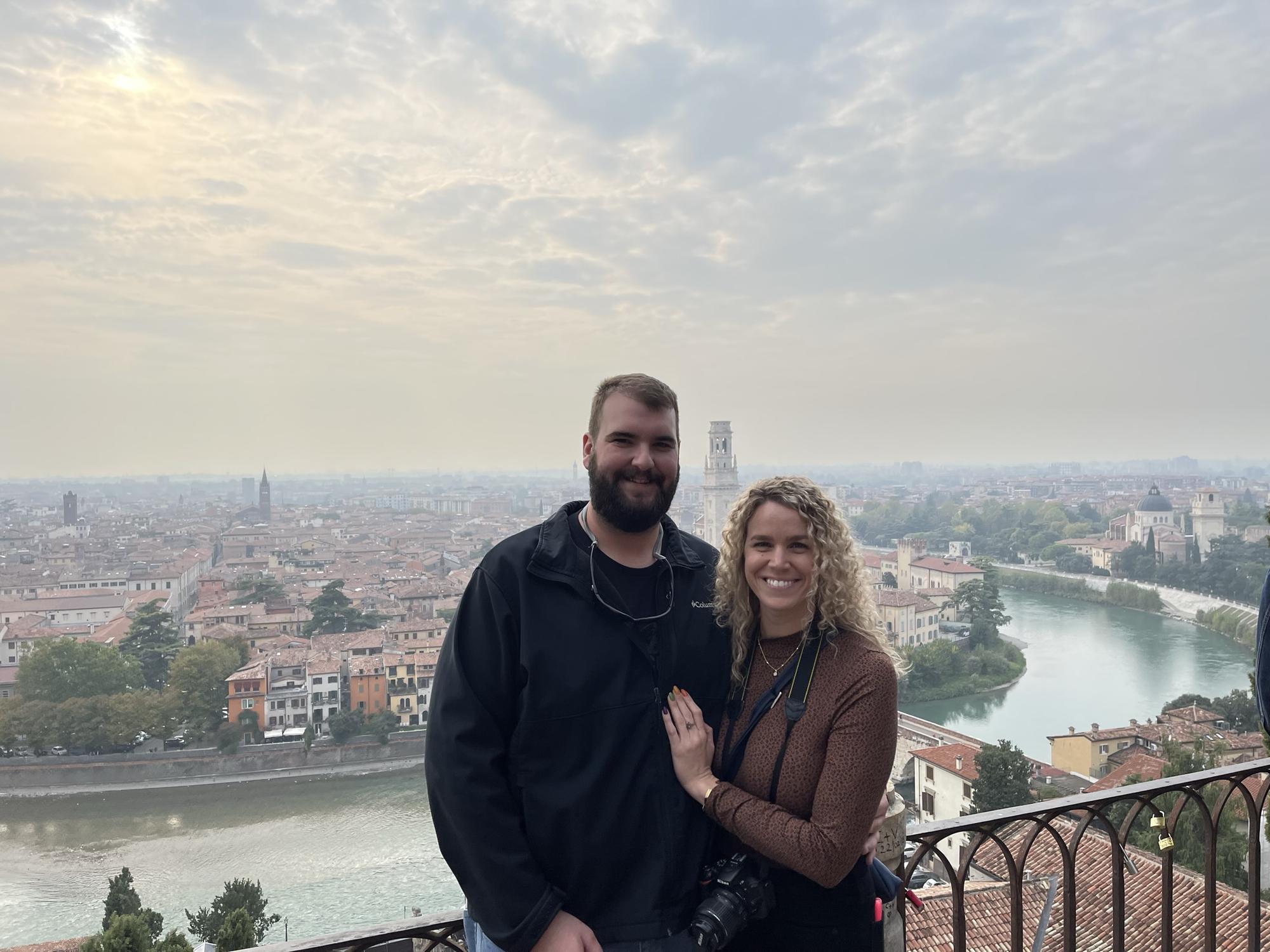 Greetings from Verona, Italy!