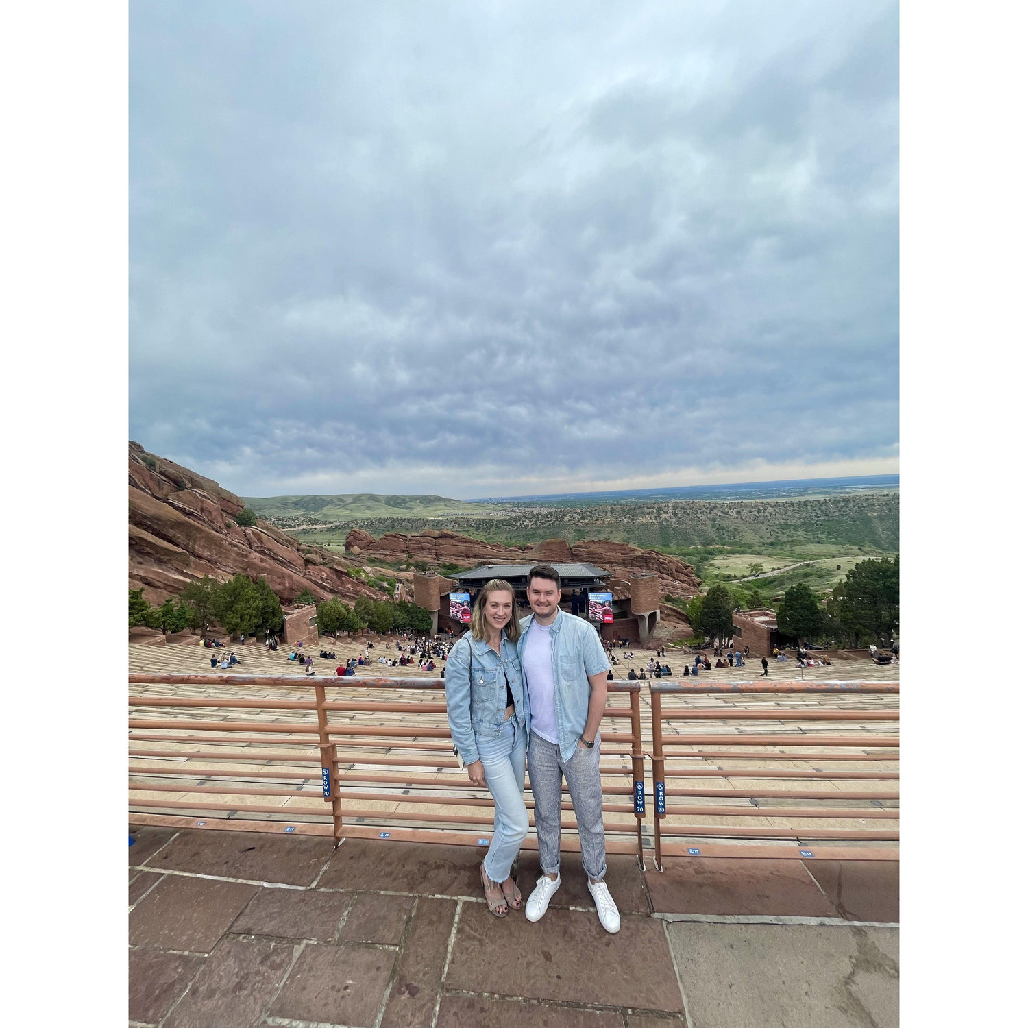 Seeing a concert at Red Rock Theater, CO
