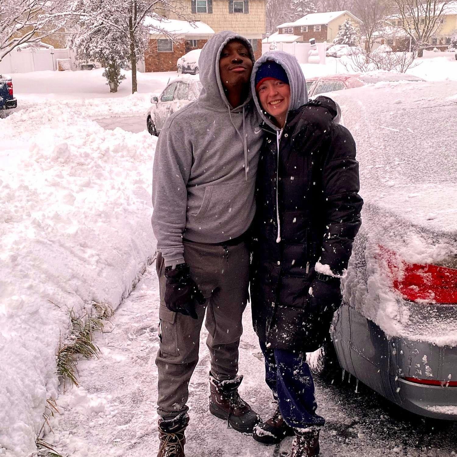 Snowed in & saying yes to our first home! โ๏ธ๐ก Feb 2021
