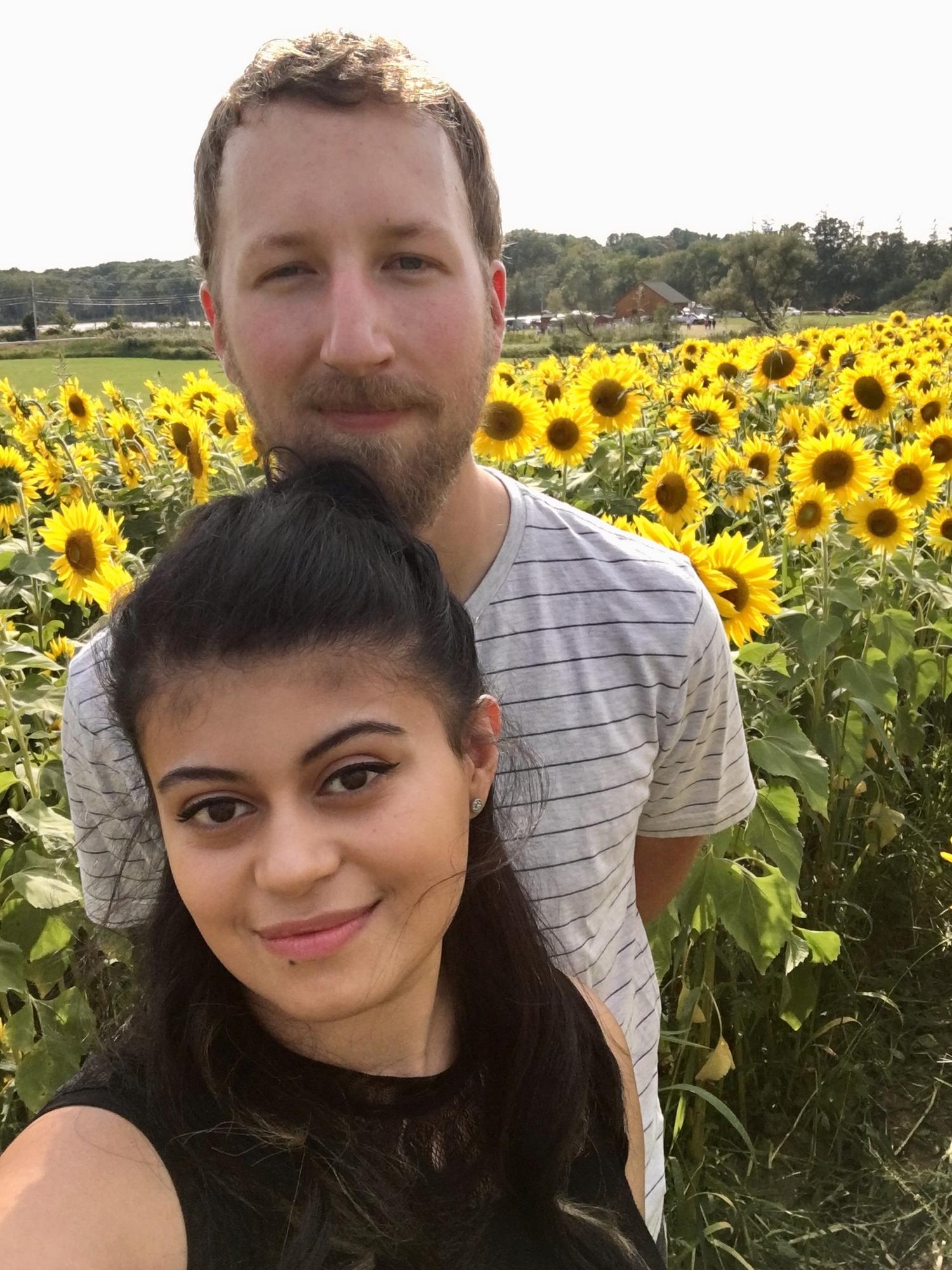 September 2017- probably the day Andrew learned Sandra is very allergic to whatever and any bug that bites her. The day he also learned Sandra will never stop complaining about said bites.