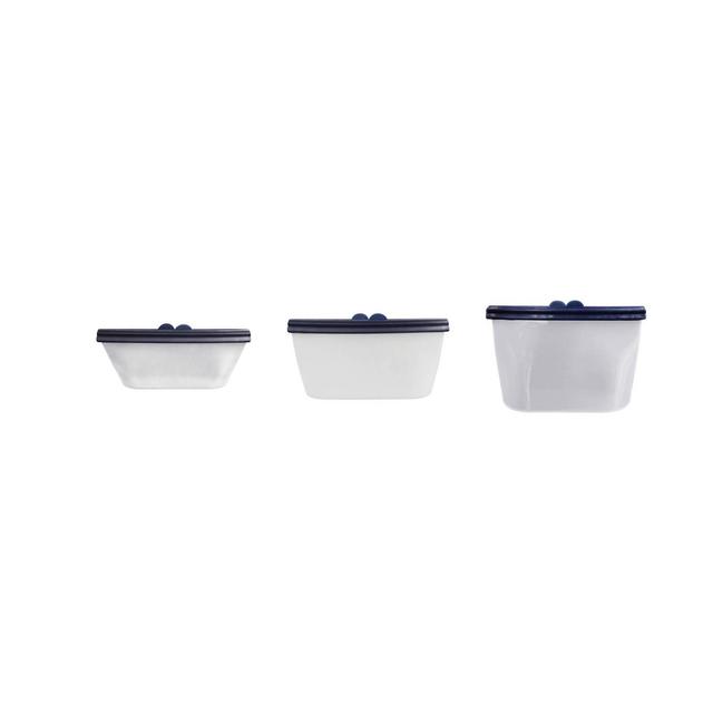 Set of 3 Reusable Silicone Bags - Made By Design™