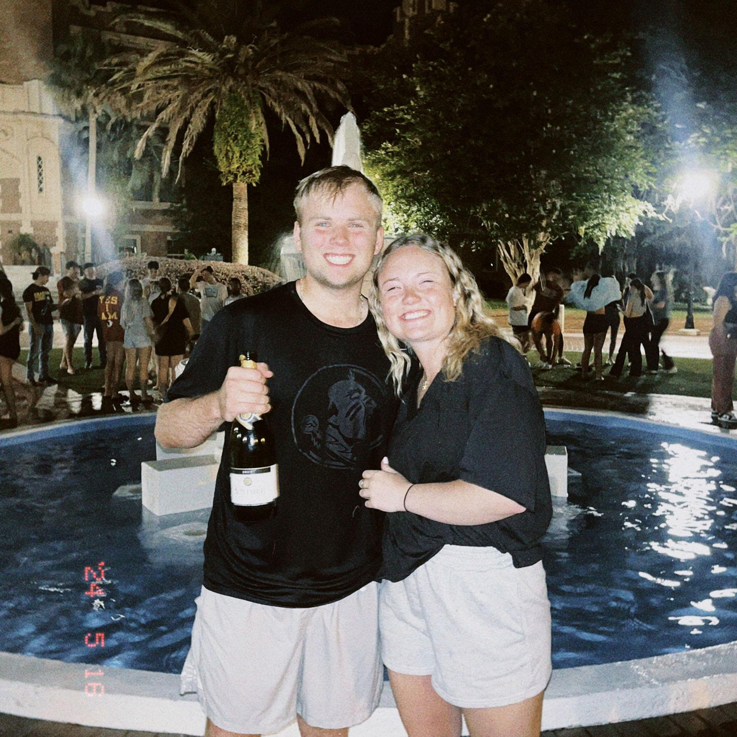 Cooper's 21st Birthday Fountain Throw! May 2024