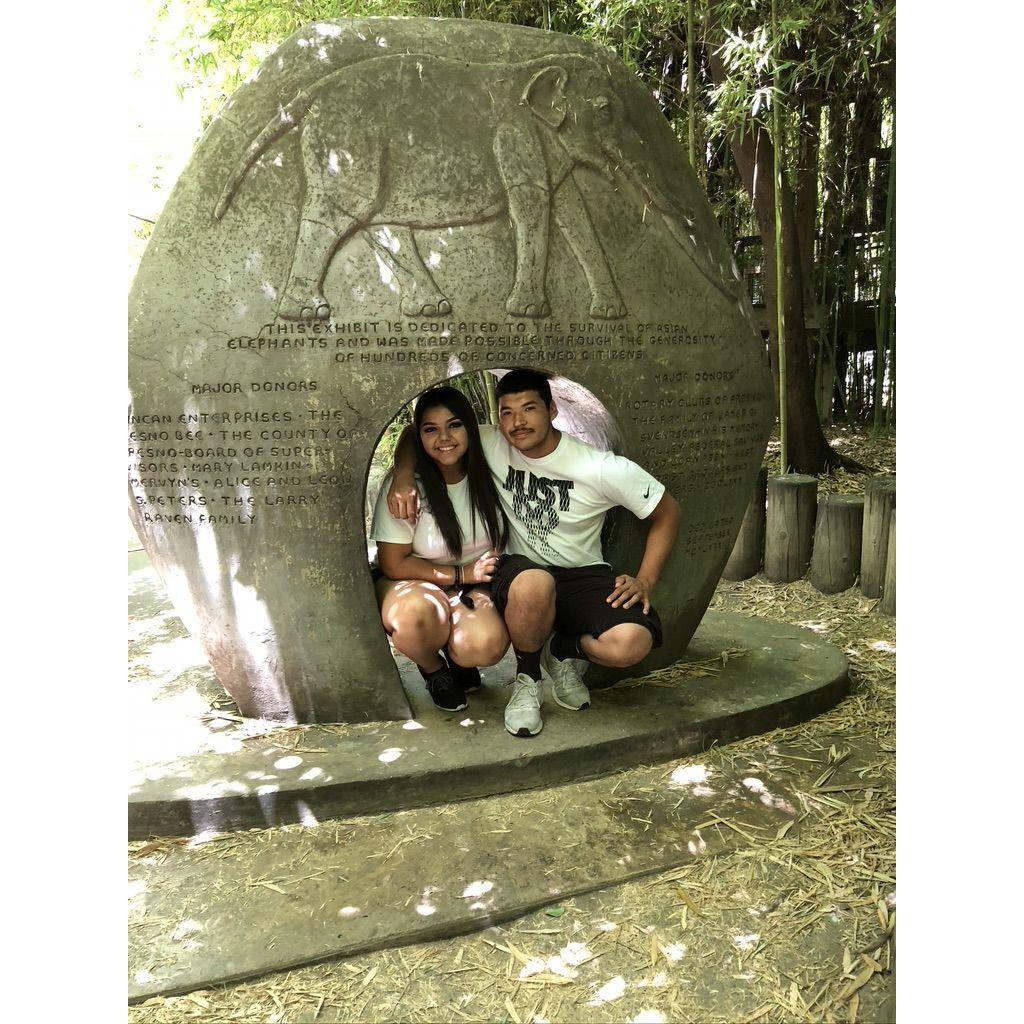 One of our first dates