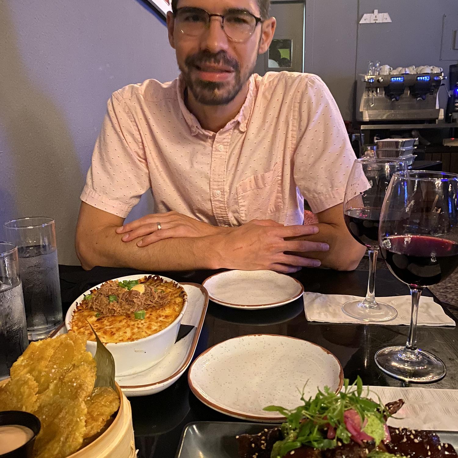 una cena espontánea en la semana