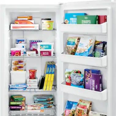 Frigidaire - 13.0 Cu. Ft. Garage Ready Upright Freezer with Interior Light - White