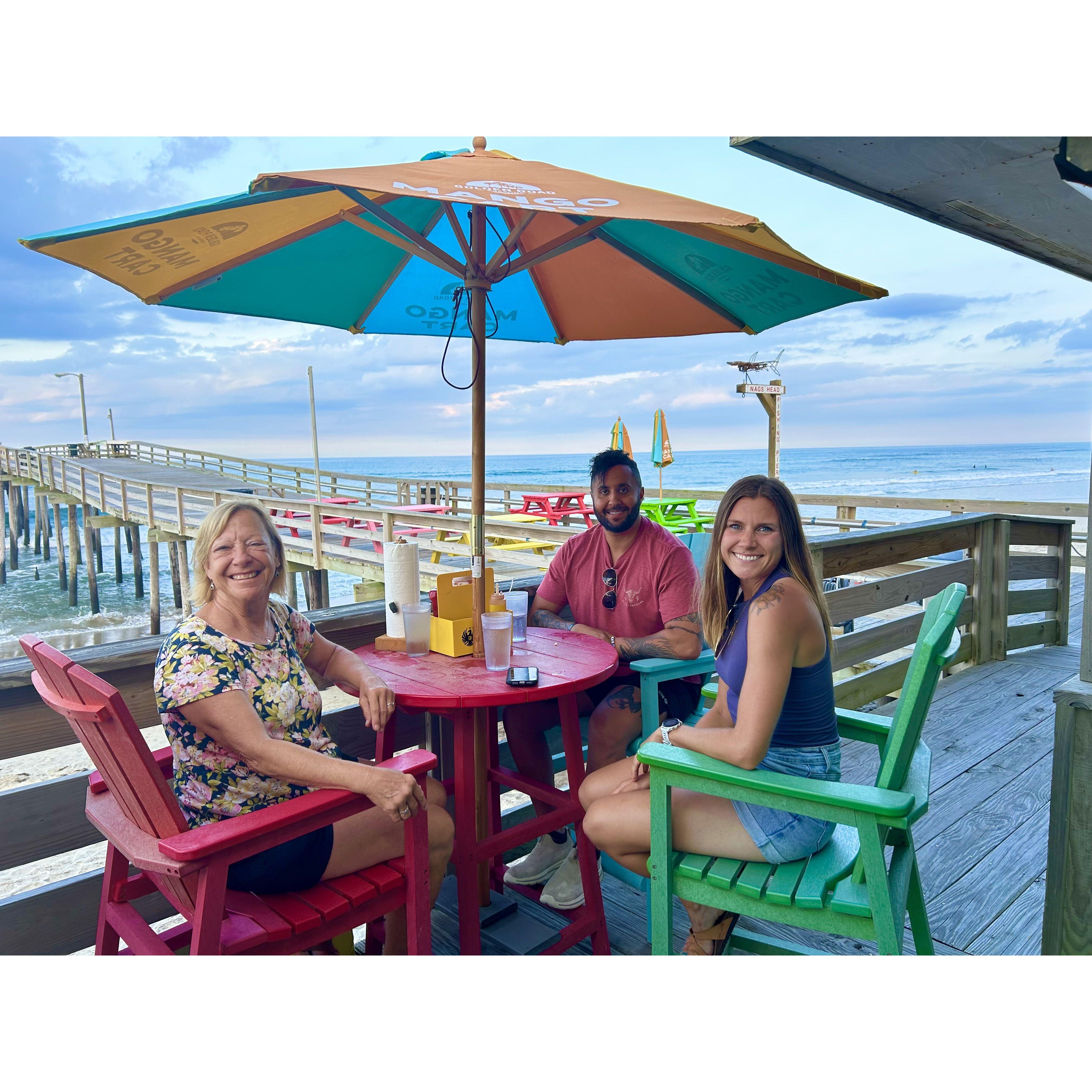 Visiting Aunt Rita in the Outer Bank. Seeing a special beach town and even more special Aunt. Was great to see the amazing community Aunt Rita had set up in such a short time!