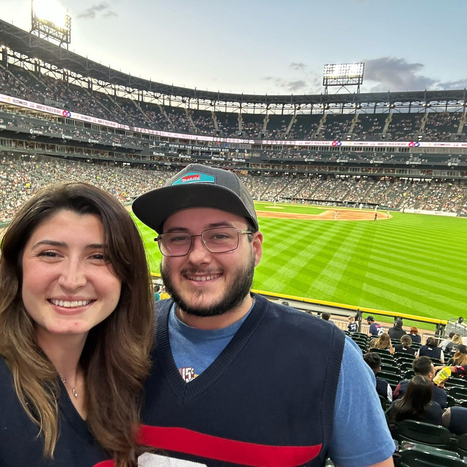 First White Sox game in Chicago!