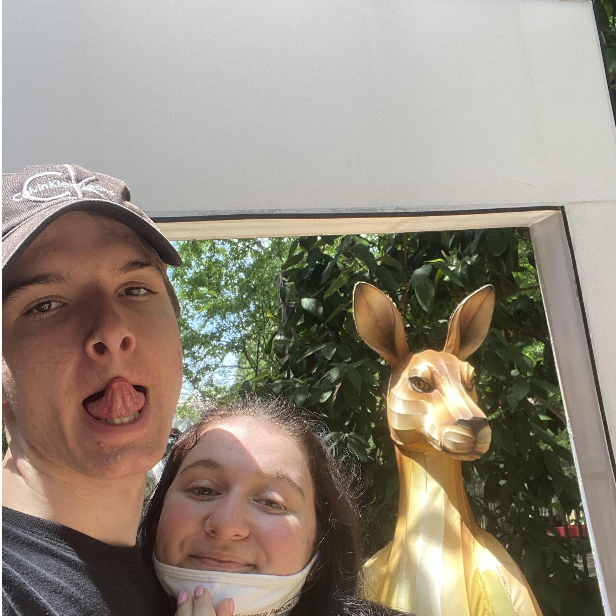 Our first date!