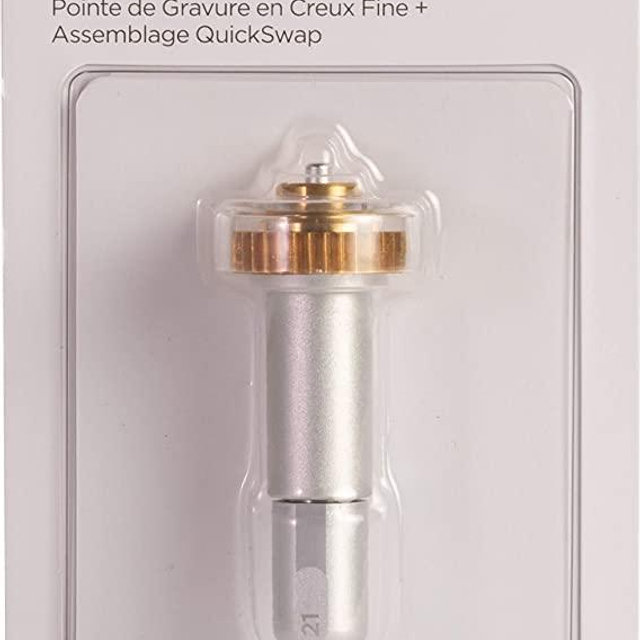 Cricut Tip Housing QuickSwap Fine Debossing, Silver