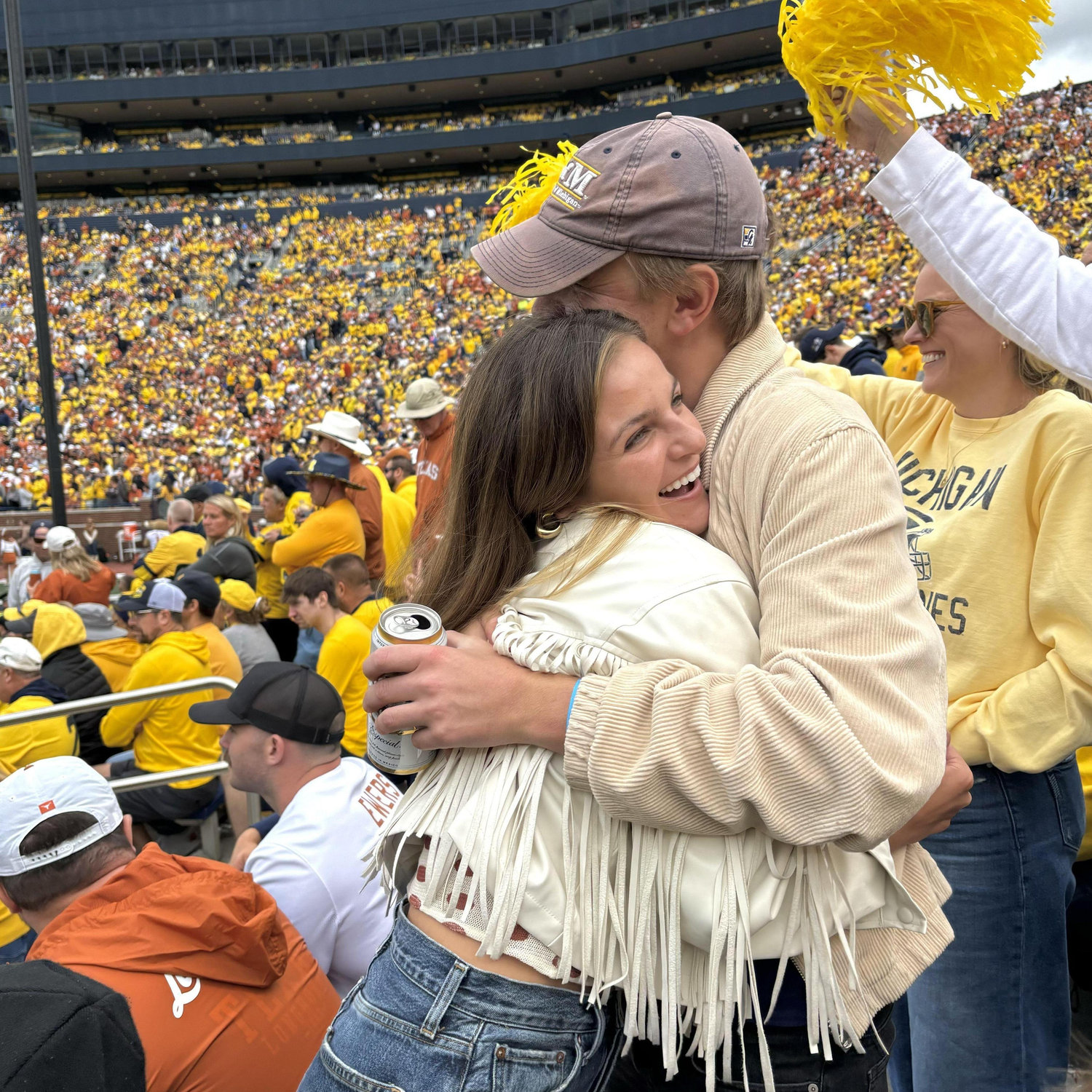 The time TX beat Michigan... hook em