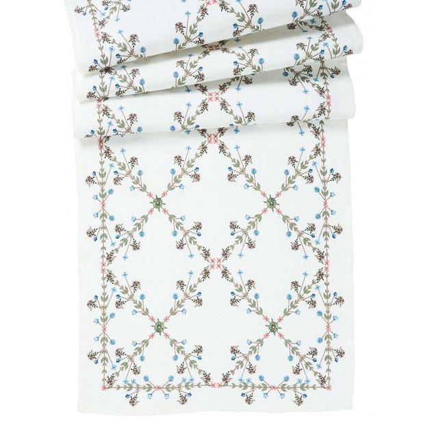 Juliska Villa Seville Linen Table Runner, 90" x 18"