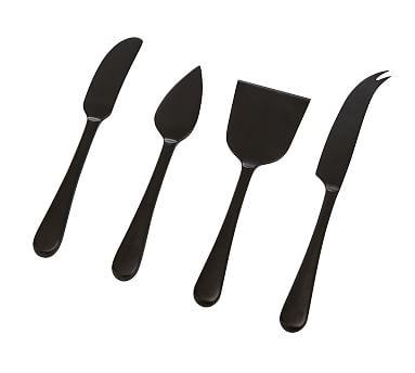 Mason Cheese Knives, Gunmetal, Set of 4