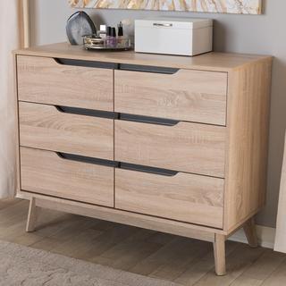 Two-Tone 6-Drawer Dresser