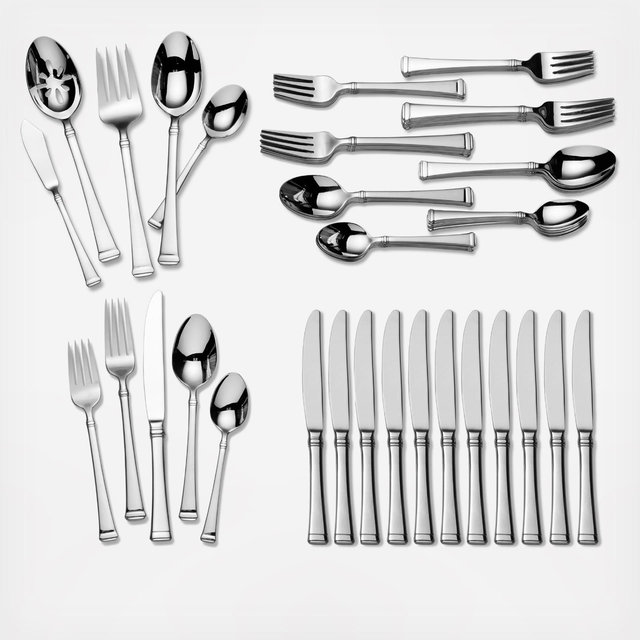 Mikasa, Harmony 65-Piece Flatware Set, Service for 12 | Zola