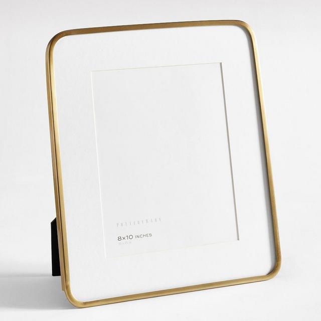 Radius Frame 8"x10" Brass