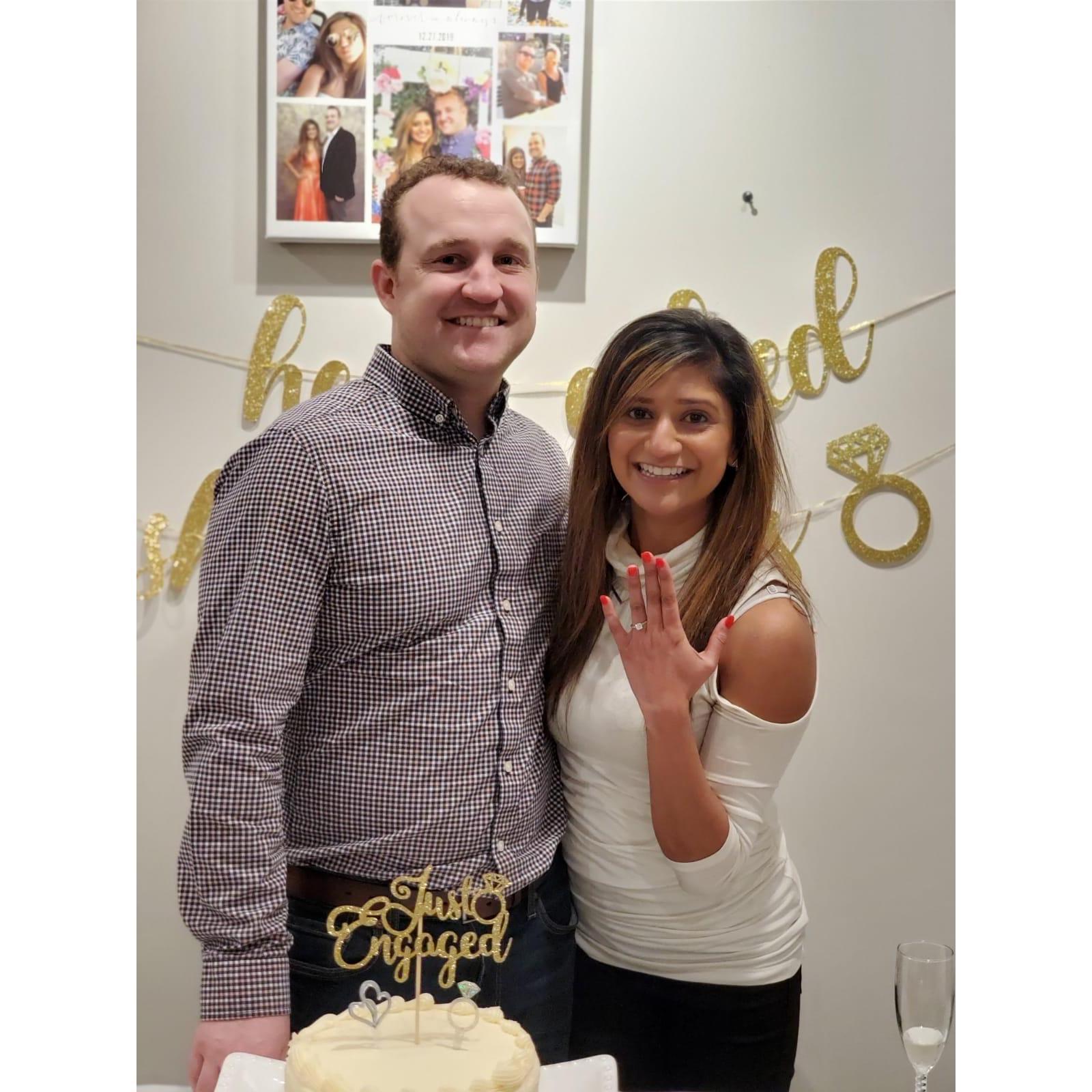 Filled with many hugs and maybe a few tears, another round of celebrations hosted by Aneri's sister, Aanal. It was great to finally see our parents, more family, and friends!