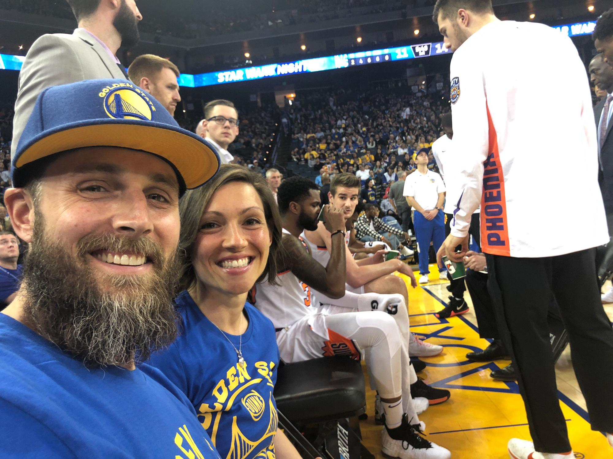 Warriors Floor Seats 2018
