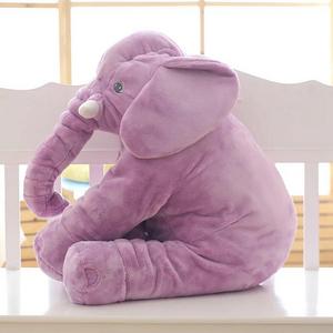 40cm Stuffed Soft Elephant Pillow Sleep Toys Room Bed Decoration Plush Toys for Kids