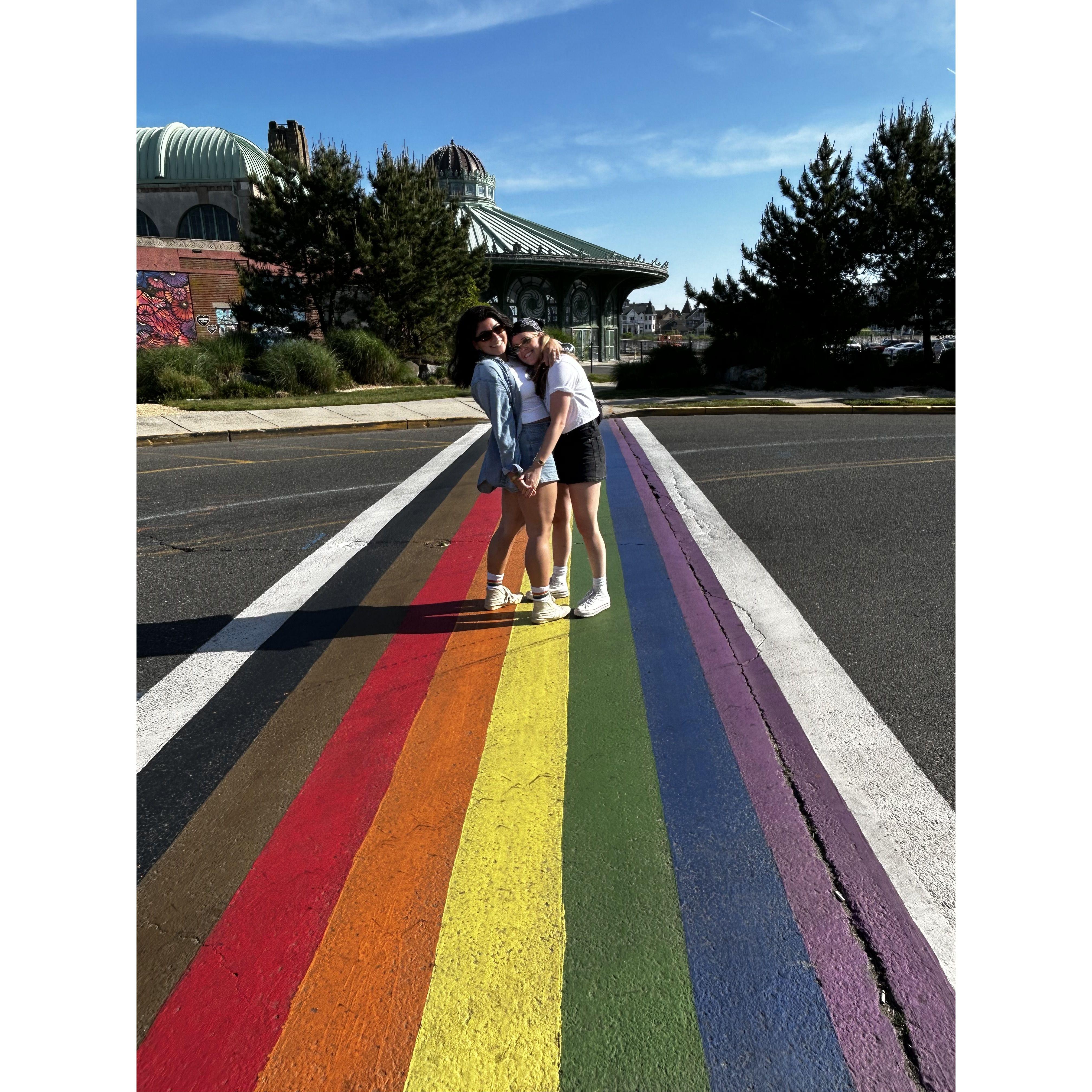 Us at Pride last year!