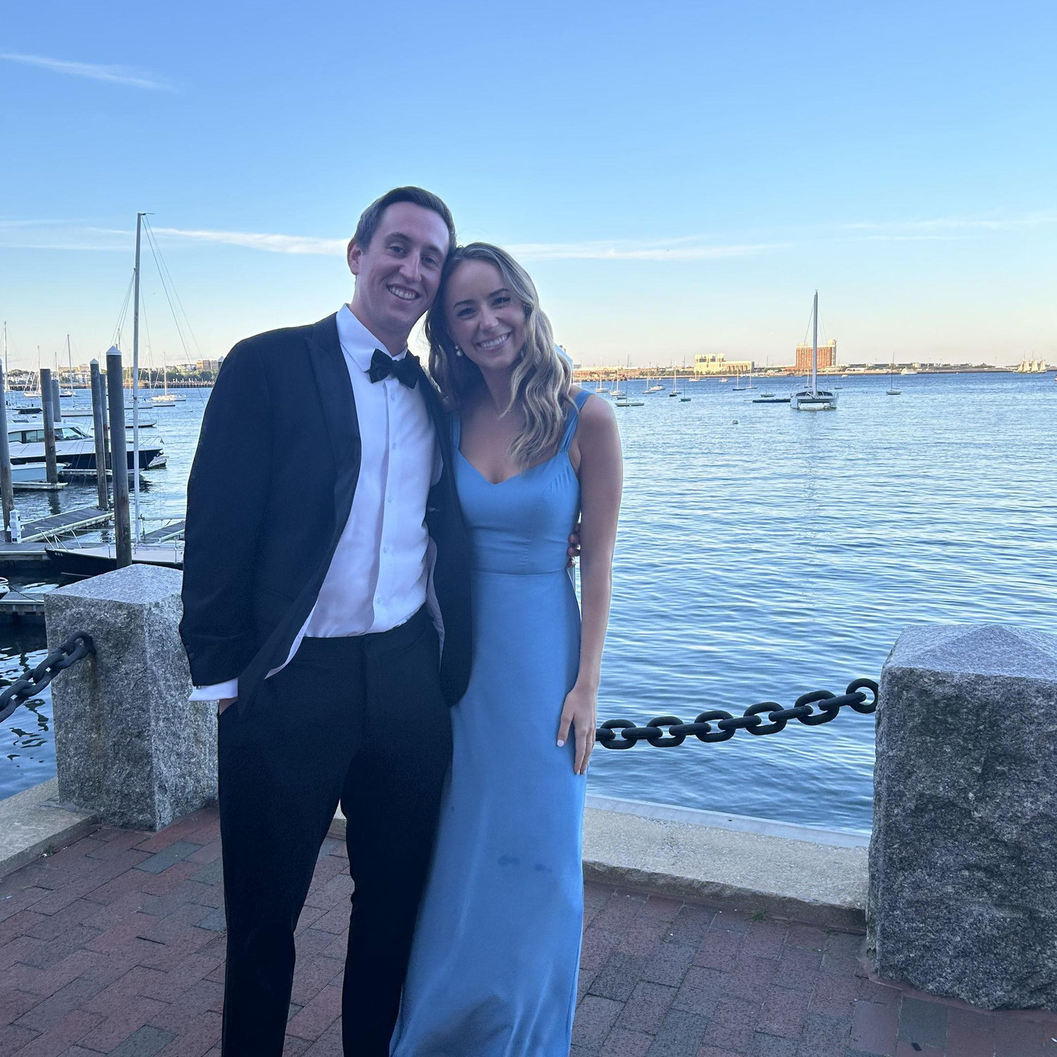 Celebrating Shannon (Maid of Honor) and Craig's wedding on the Boston Harbor (June, 2024)