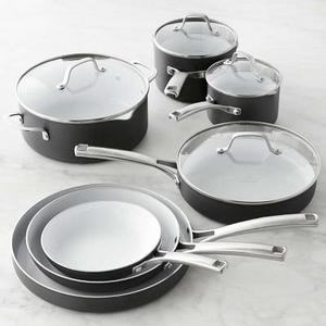 Calphalon Classic Ceramic Nonstick 11-Piece Cookware Set