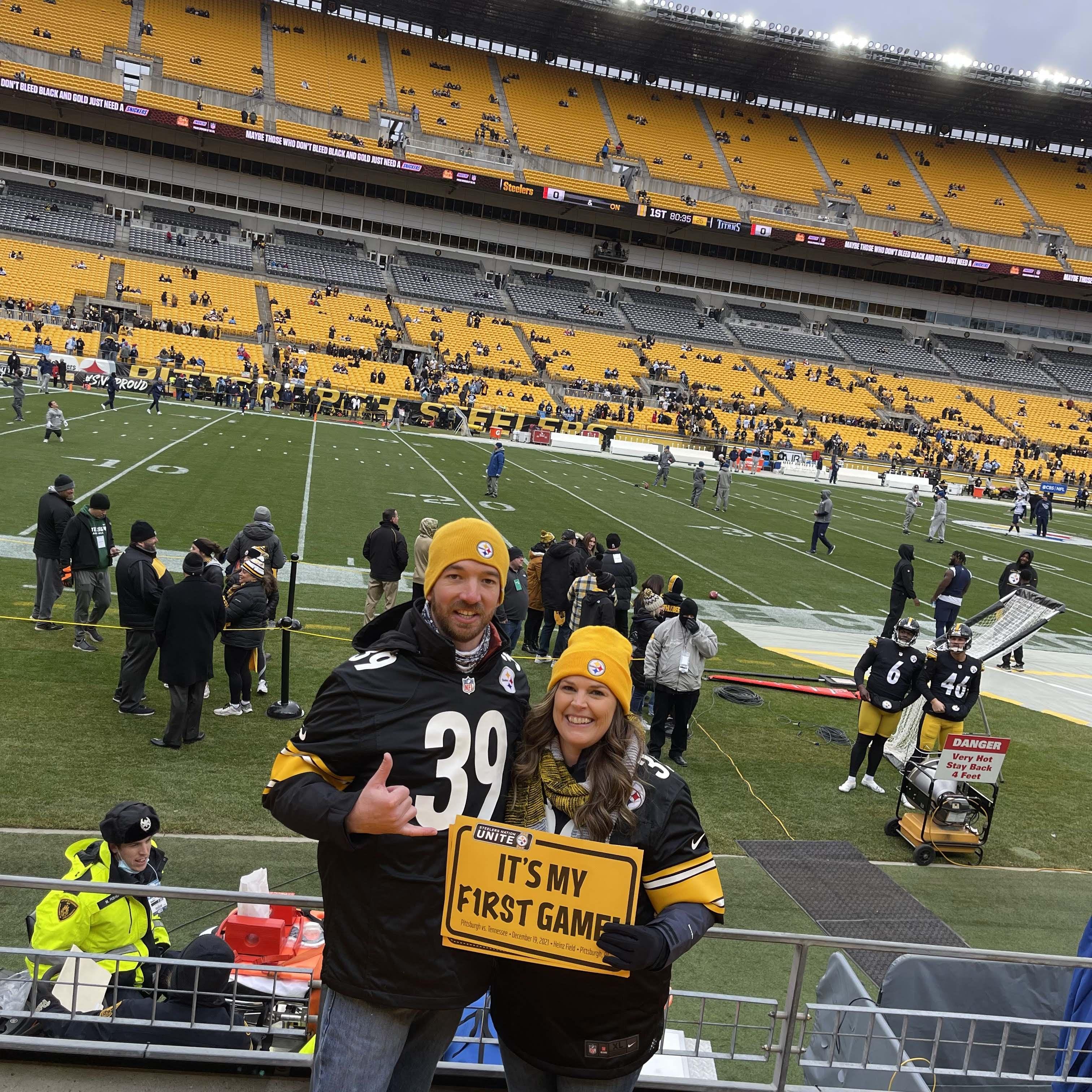 First Steelers Game!