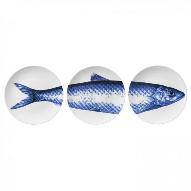 Delfts Blauw Fish Wall Plates