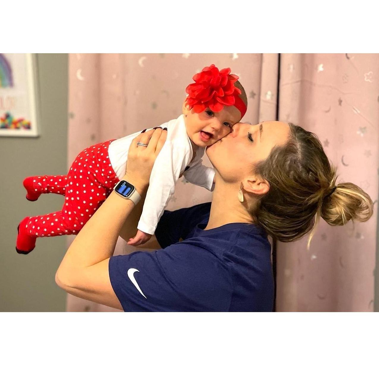One of the best pics we've taken! Seven months old.