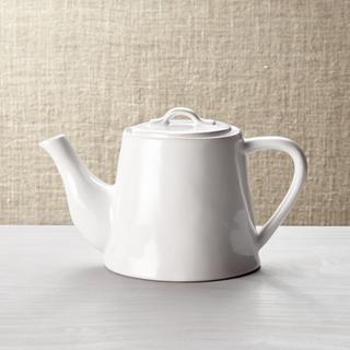 Marin White Teapot