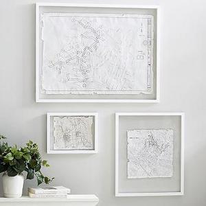 Floating Wood Gallery Frames - Black 20 x 24