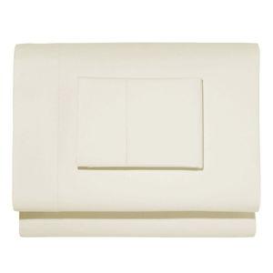 280-Thread-Count Pima Cotton Percale Sheet Set - Cream, King